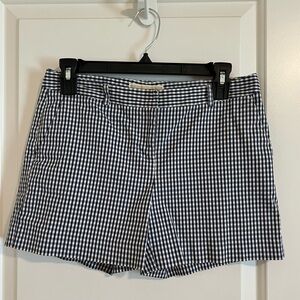 Michael Kors, blue gingham casual short.